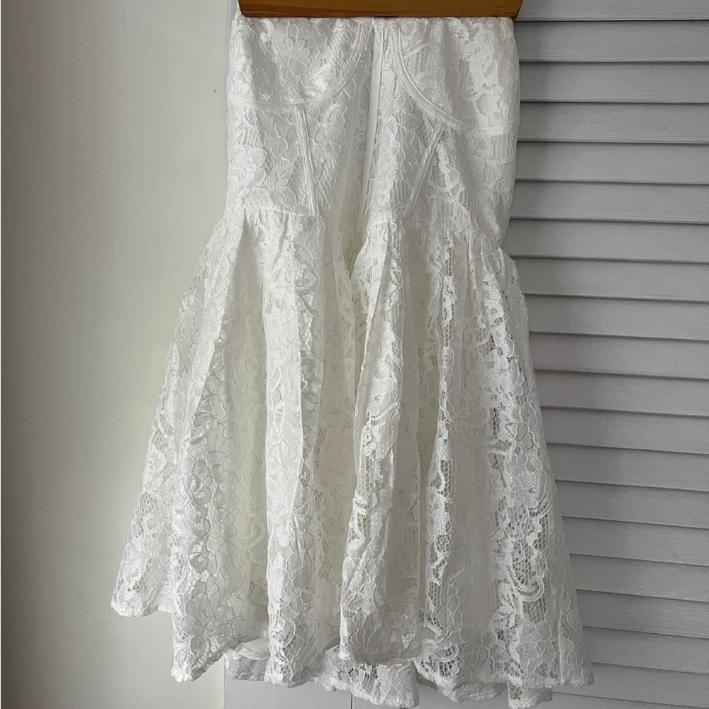 White Bridal Romper